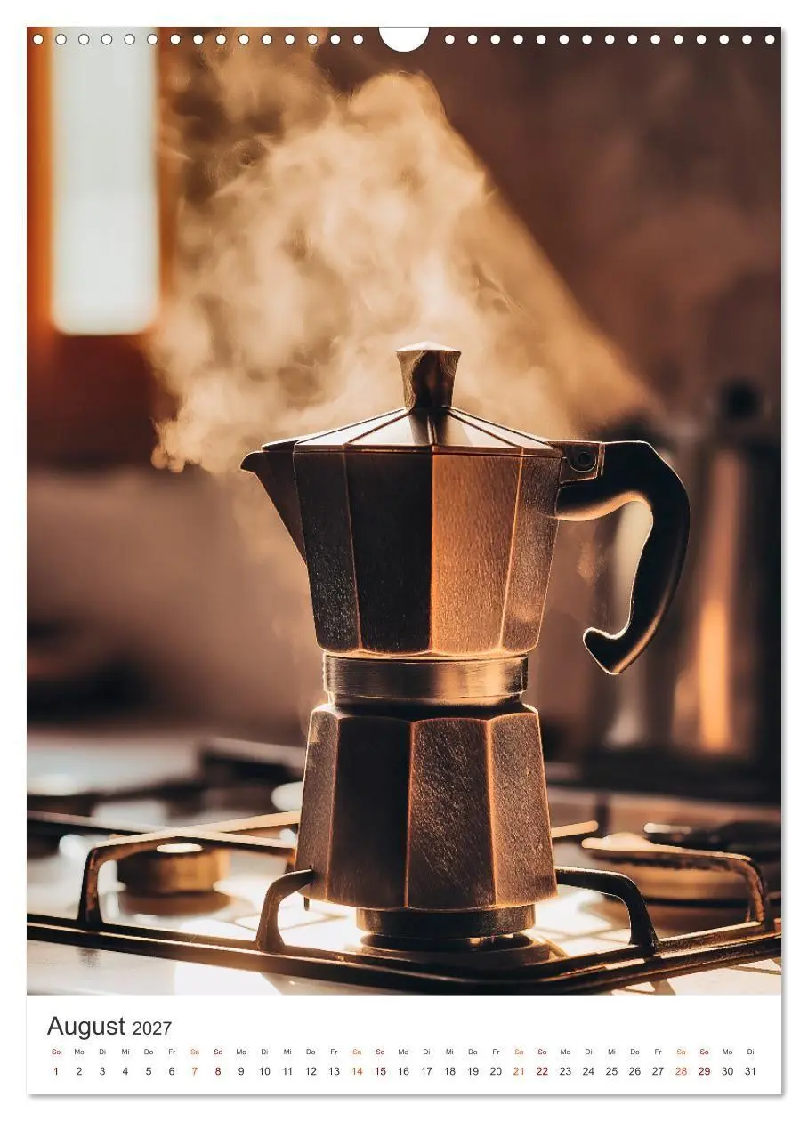 Bild: 9783516785777 | Zeit für Kaffee (Wandkalender 2027 DIN A3 hoch), CALVENDO...