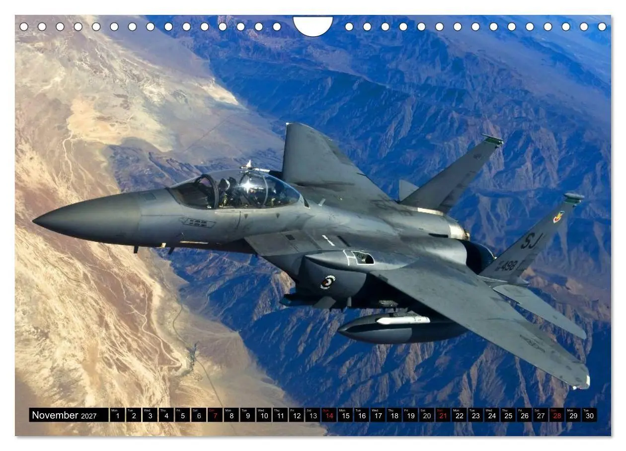 Bild: 9783594075777 | U.S. Aircraft - Fighting Jets (Wall Calendar 2027 DIN A4...