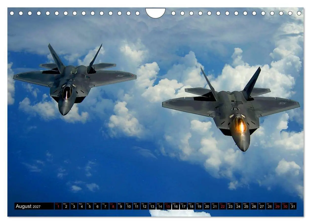Bild: 9783594075777 | U.S. Aircraft - Fighting Jets (Wall Calendar 2027 DIN A4...
