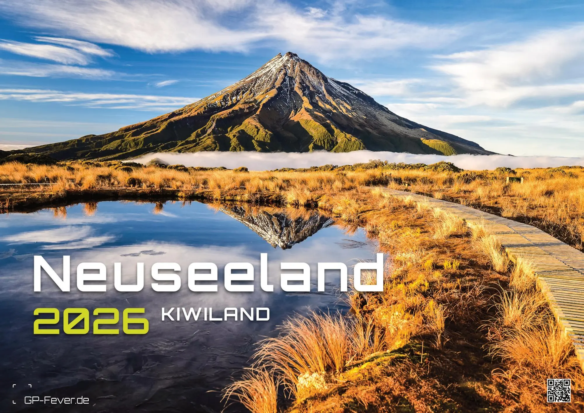 Cover: 9783986735777 | Neuseeland - Das Land der langen weißen Wolke - 2026 - Kalender DIN A2