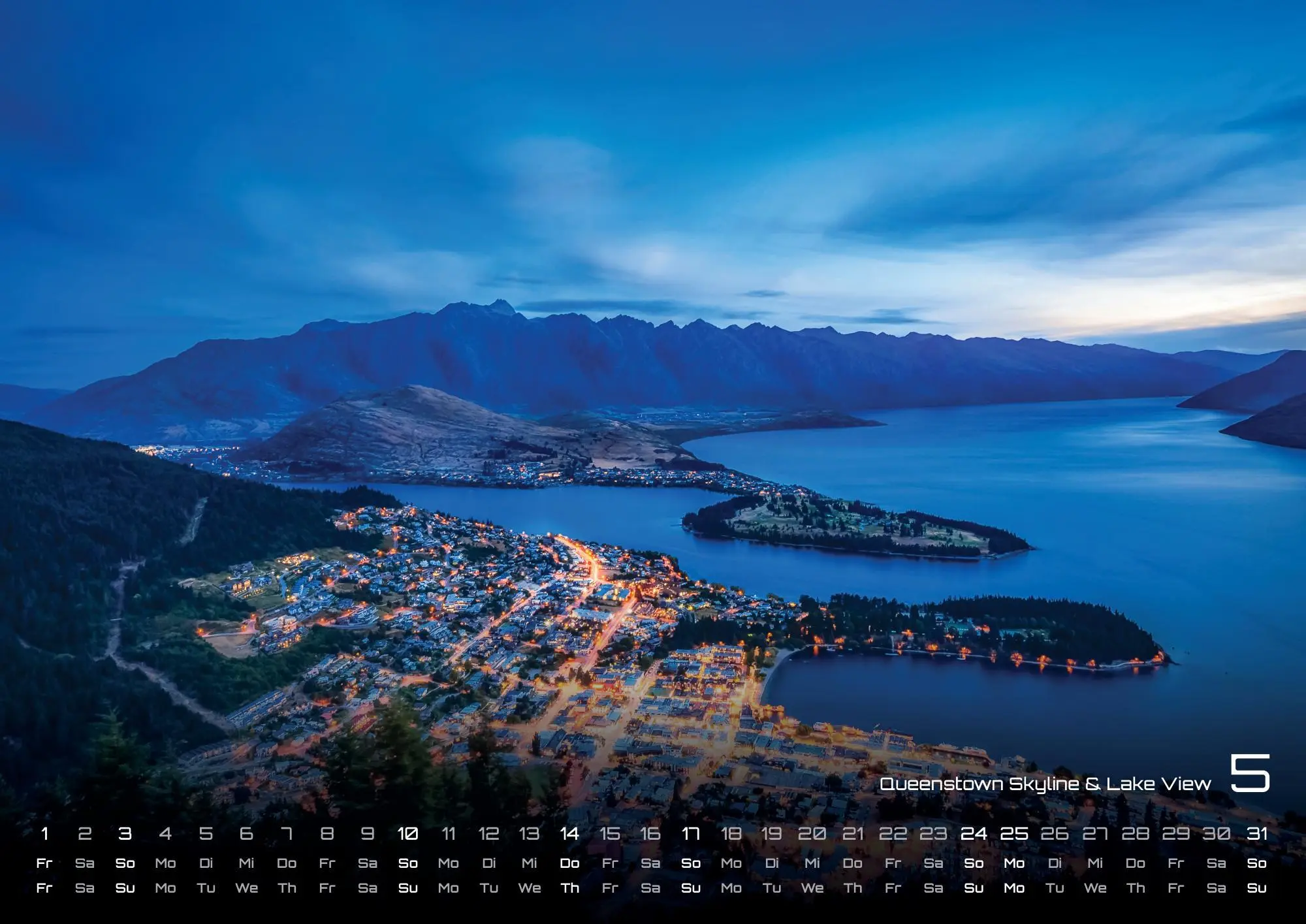 Bild: 9783986735777 | Neuseeland - Das Land der langen weißen Wolke - 2026 - Kalender DIN A2