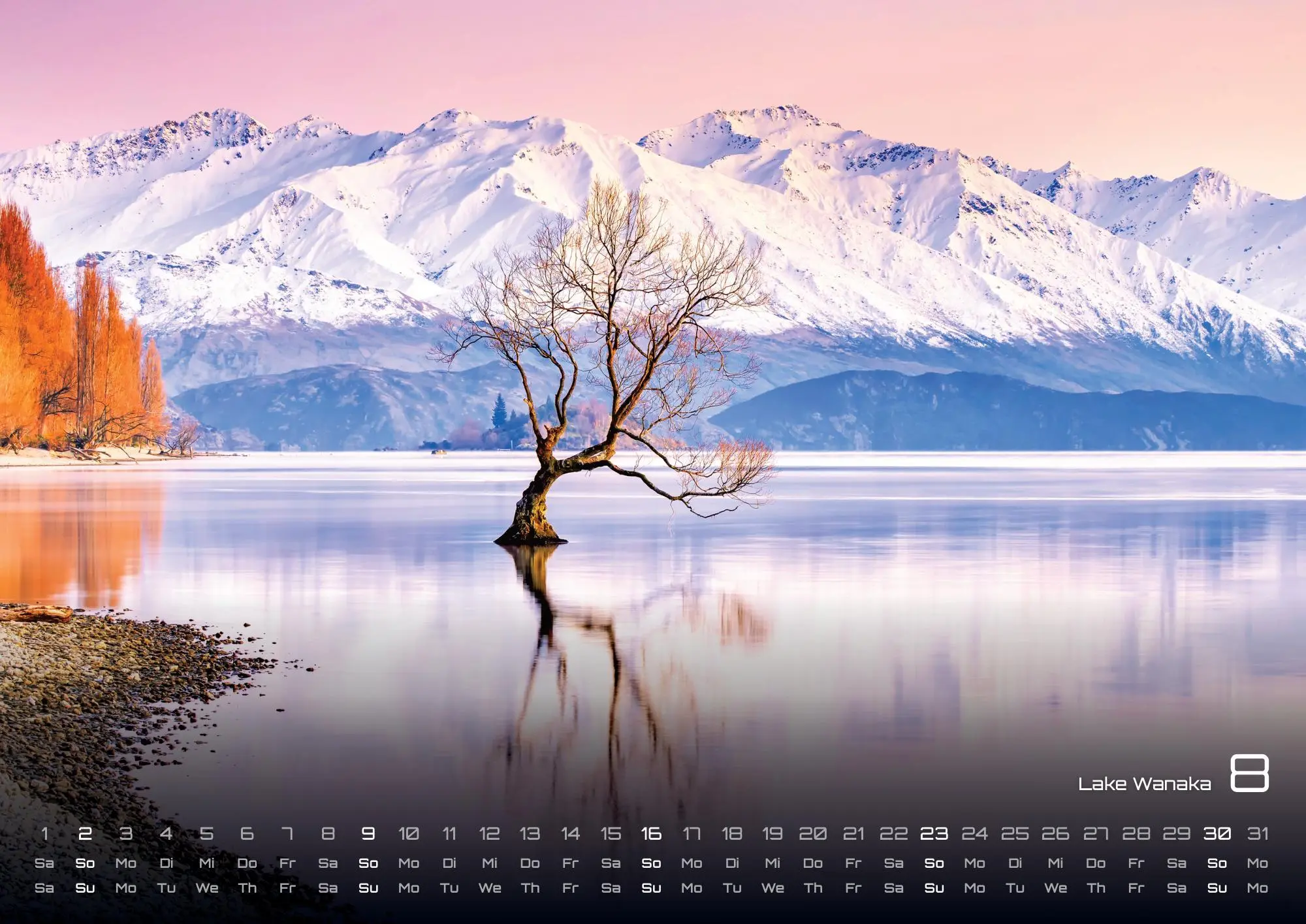 Bild: 9783986735777 | Neuseeland - Das Land der langen weißen Wolke - 2026 - Kalender DIN A2
