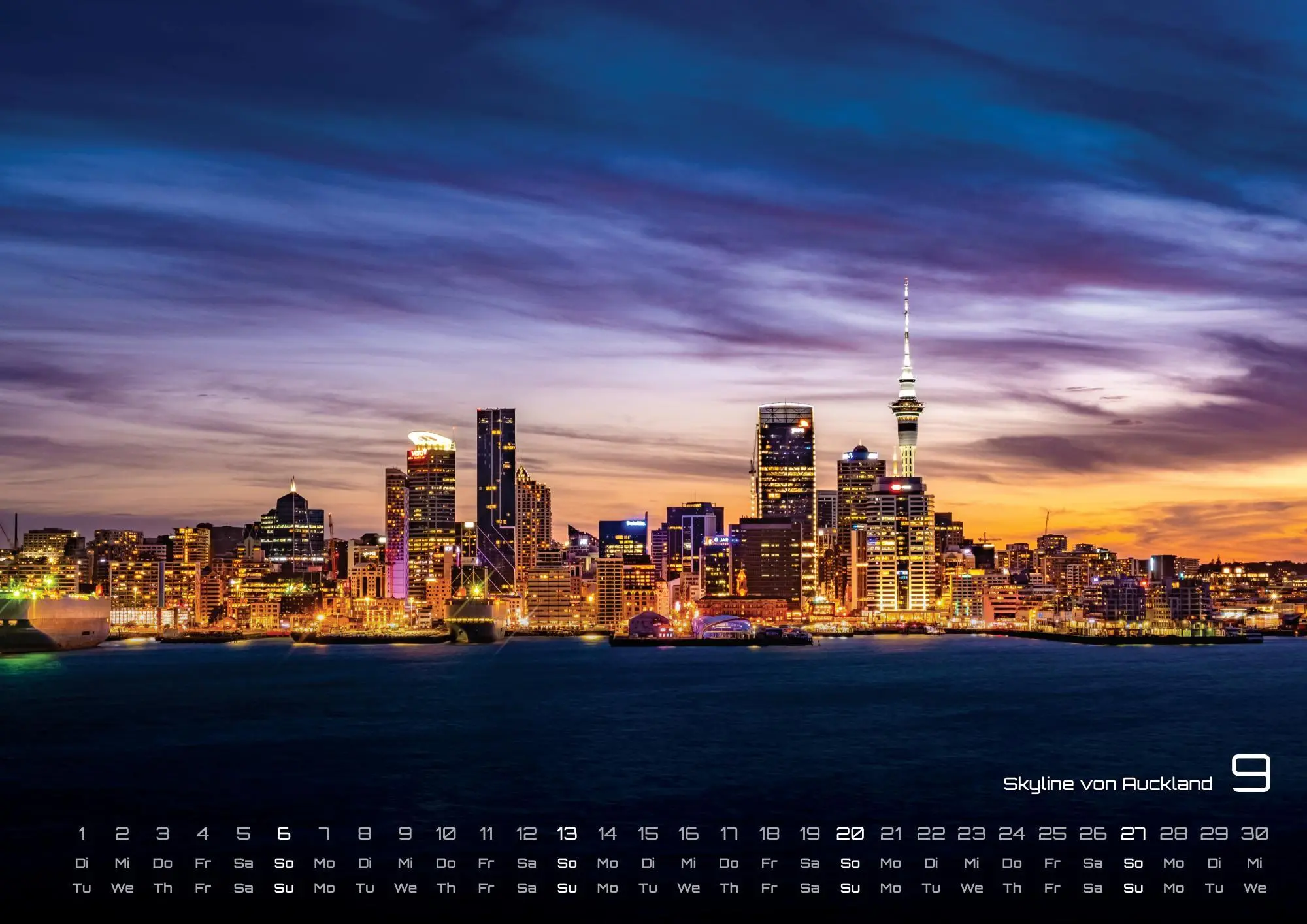 Bild: 9783986735777 | Neuseeland - Das Land der langen weißen Wolke - 2026 - Kalender DIN A2