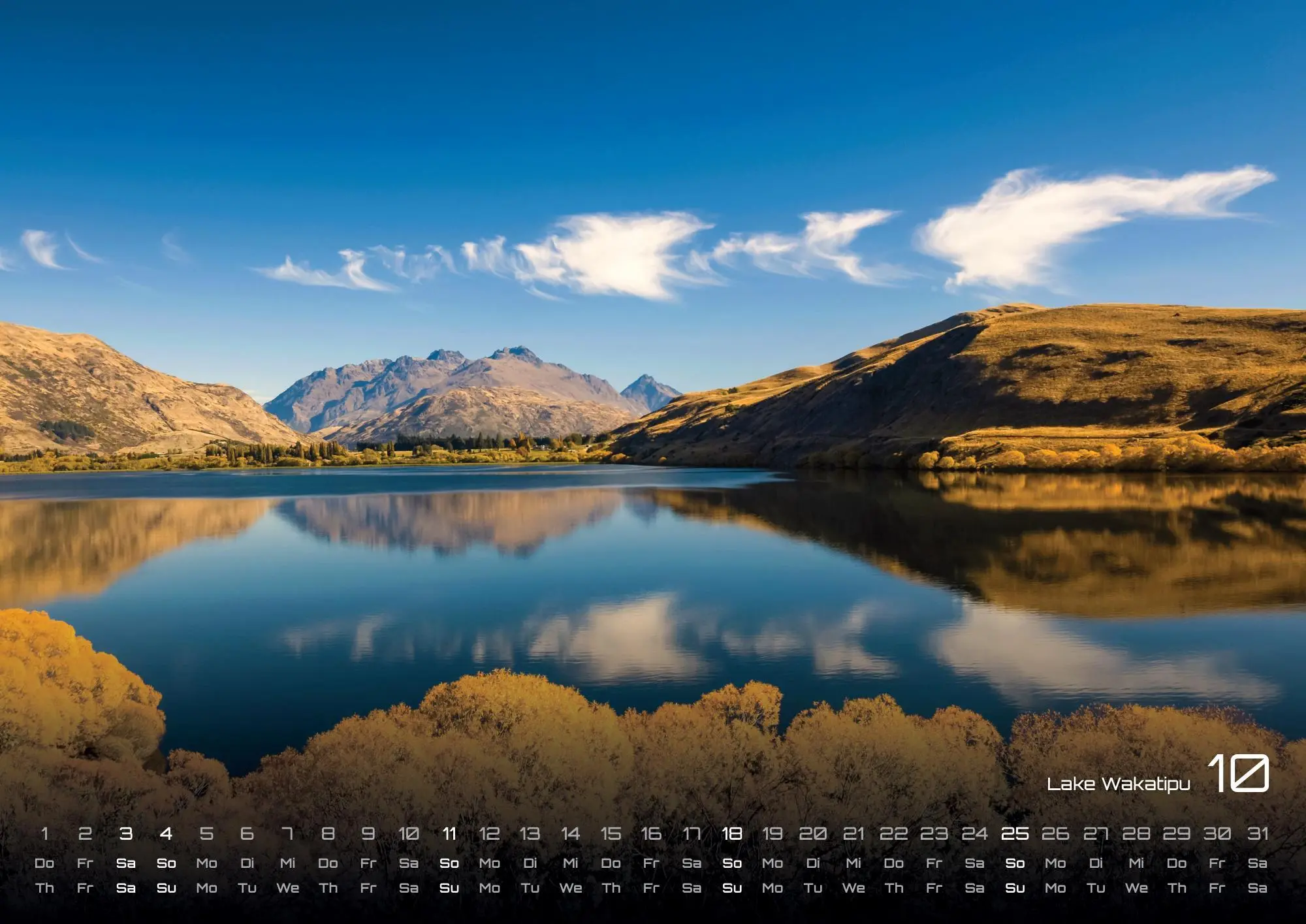 Bild: 9783986735777 | Neuseeland - Das Land der langen weißen Wolke - 2026 - Kalender DIN A2