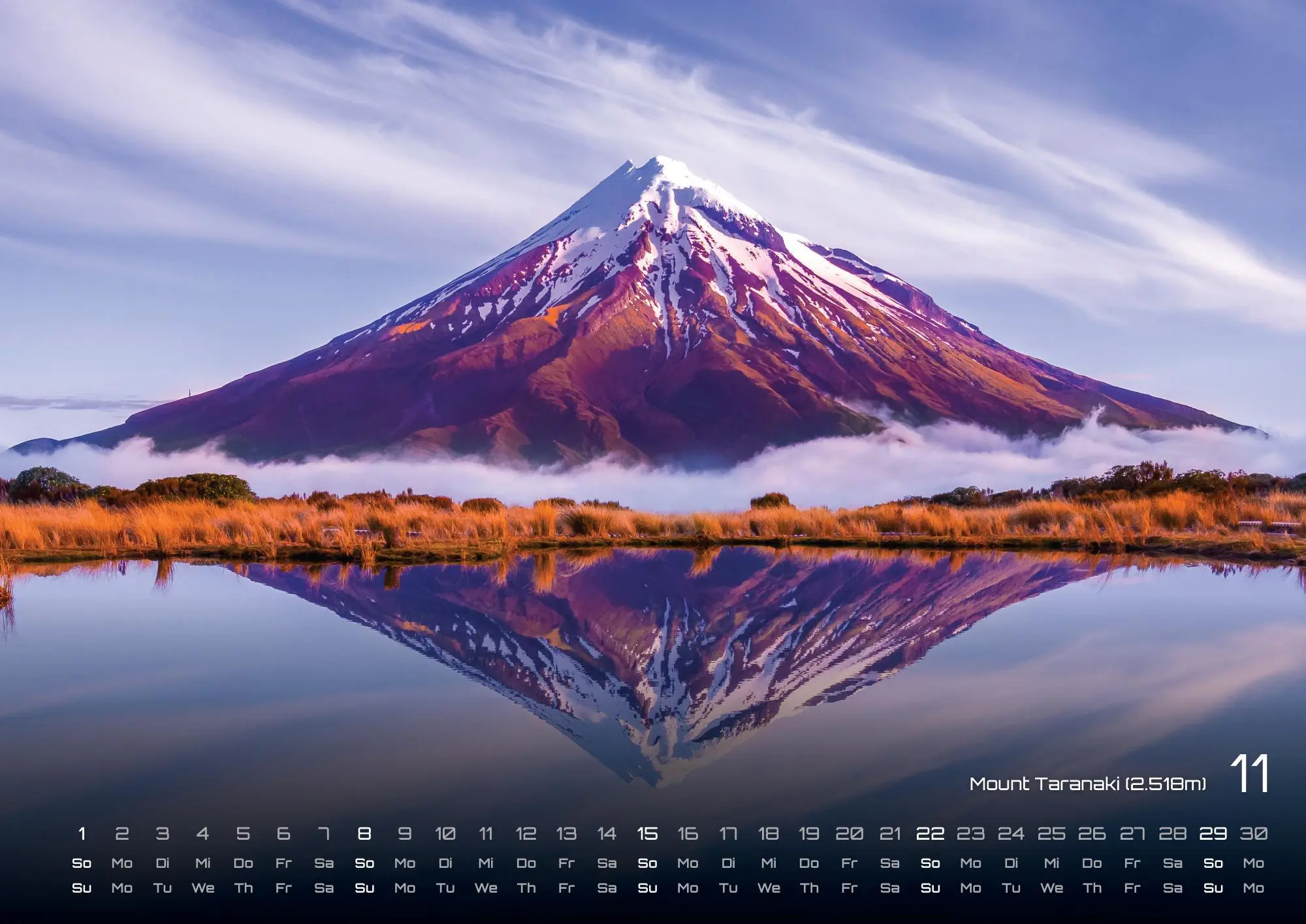 Bild: 9783986735777 | Neuseeland - Das Land der langen weißen Wolke - 2026 - Kalender DIN A2