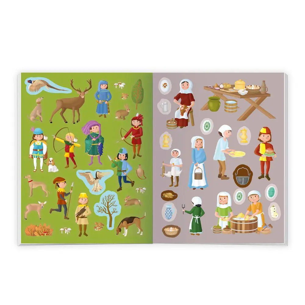 Bild: 9783988025777 | TRÖTSCH - Stickerbuch Mein großes Stickerbuch Ritter und Burgen | KG