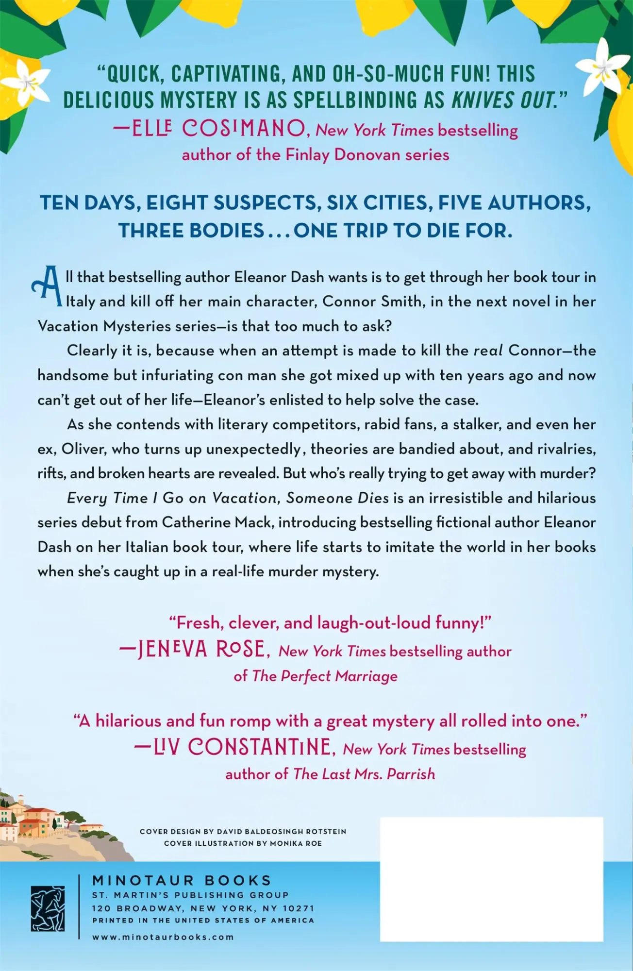 Rückseite: 9781250325877 | Every Time I Go on Vacation, Someone Dies | Catherine Mack | Buch