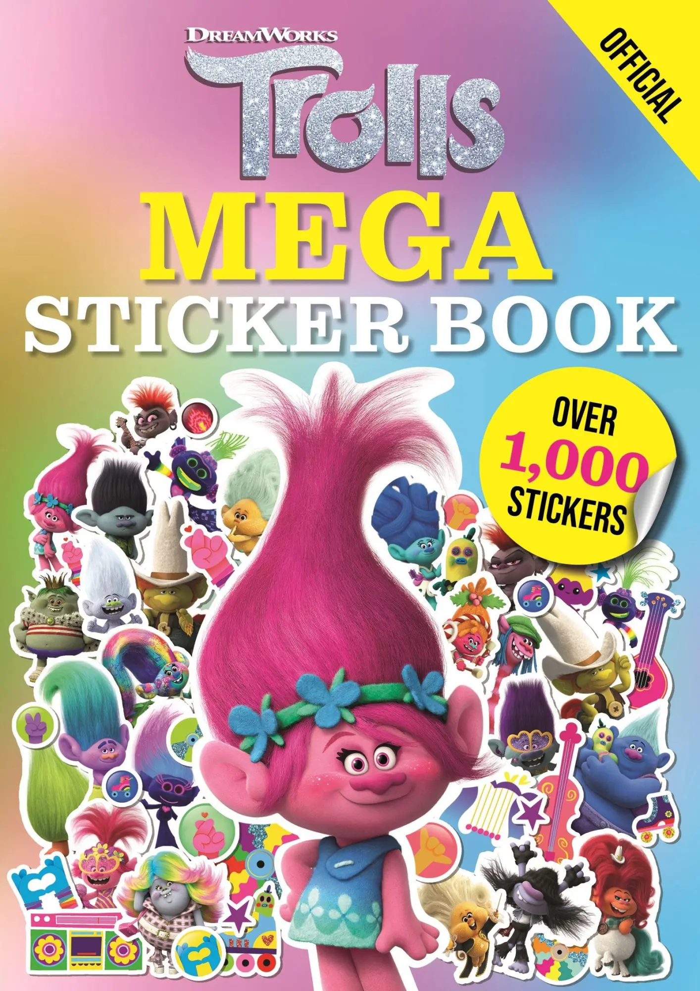Cover: 9781408375877 | Trolls: Mega Sticker Book | Official Trolls | Taschenbuch | Englisch