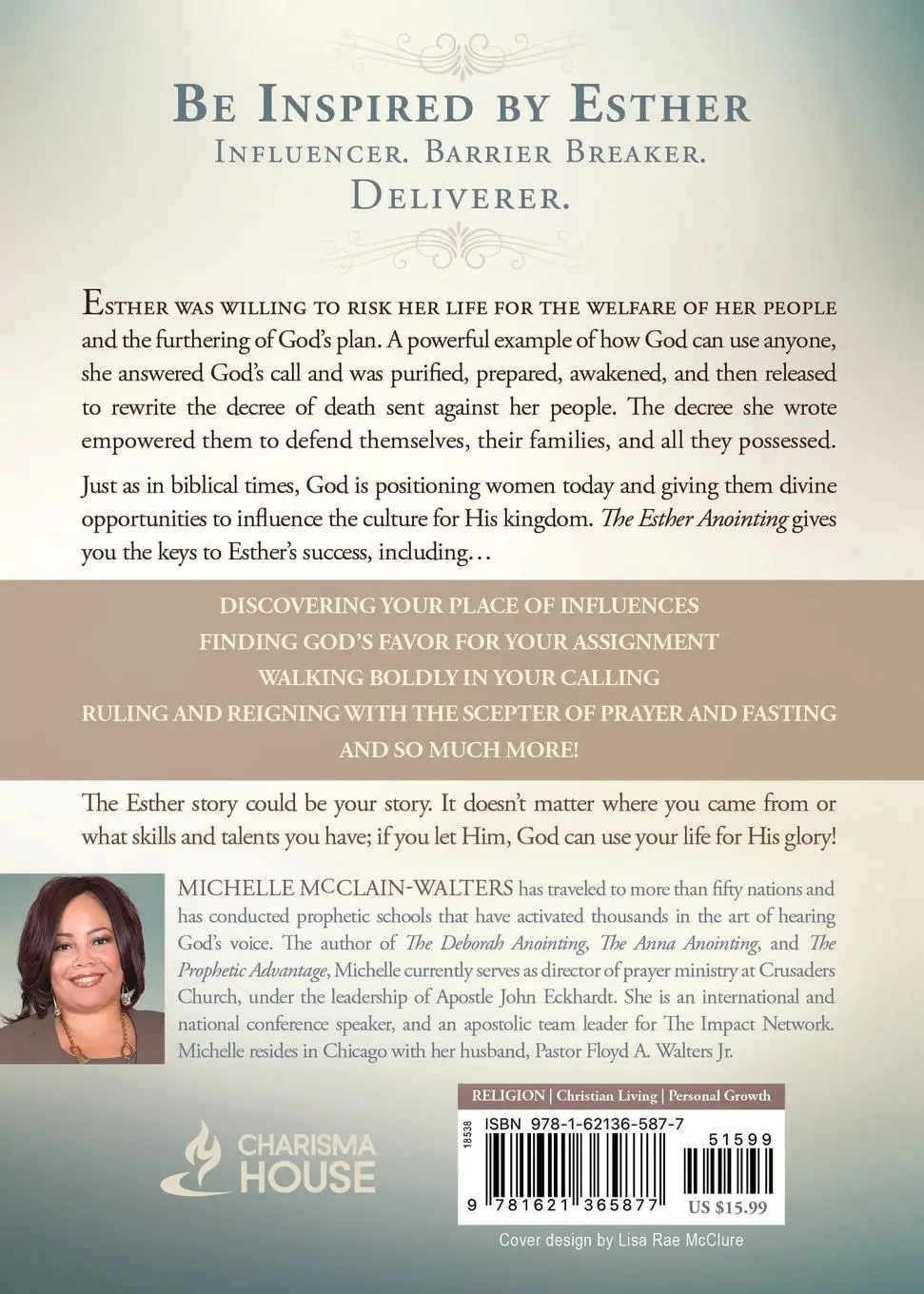 Rückseite: 9781621365877 | Esther Anointing | Michelle Mcclain-Walters | Taschenbuch | Englisch