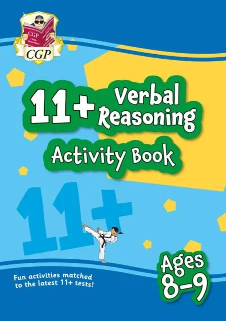 Cover: 9781789085877 | 11+ Activity Book: Verbal Reasoning - Ages 8-9 | Cgp Books | Buch