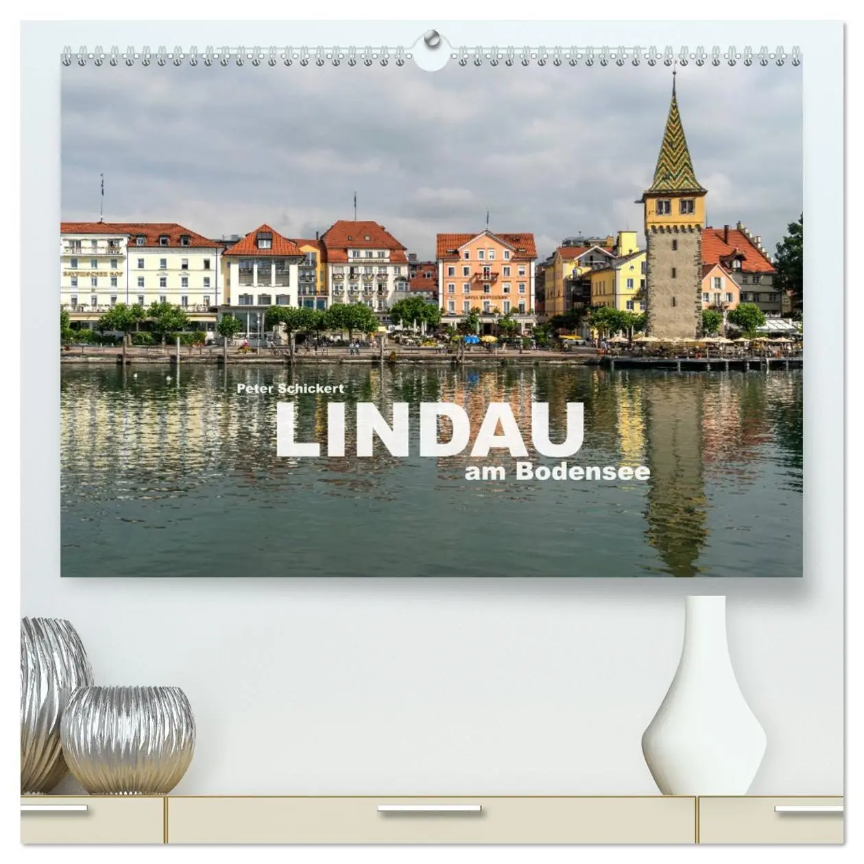 Cover: 9783457755877 | Lindau am Bodensee (hochwertiger Premium Wandkalender 2026 DIN A2...