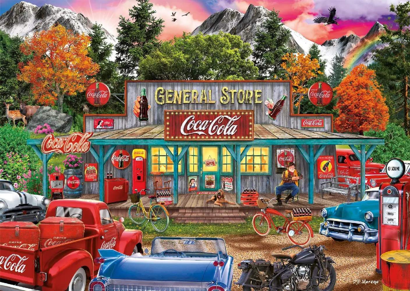 Bild: 4001504575977 | Coca Cola - Store | Puzzle Coca Cola 1.000 Teile | Spiel | Schachtel
