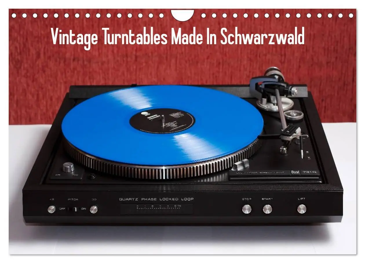 Cover: 9783516215977 | Vintage Turntables Made In Schwarzwald (Wandkalender 2026 DIN A4...
