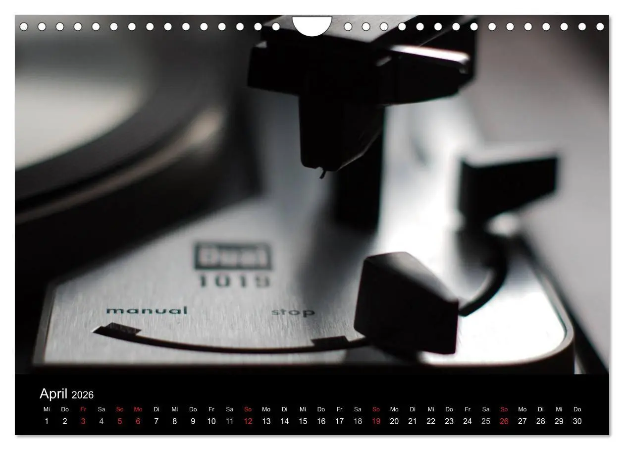 Bild: 9783516215977 | Vintage Turntables Made In Schwarzwald (Wandkalender 2026 DIN A4...
