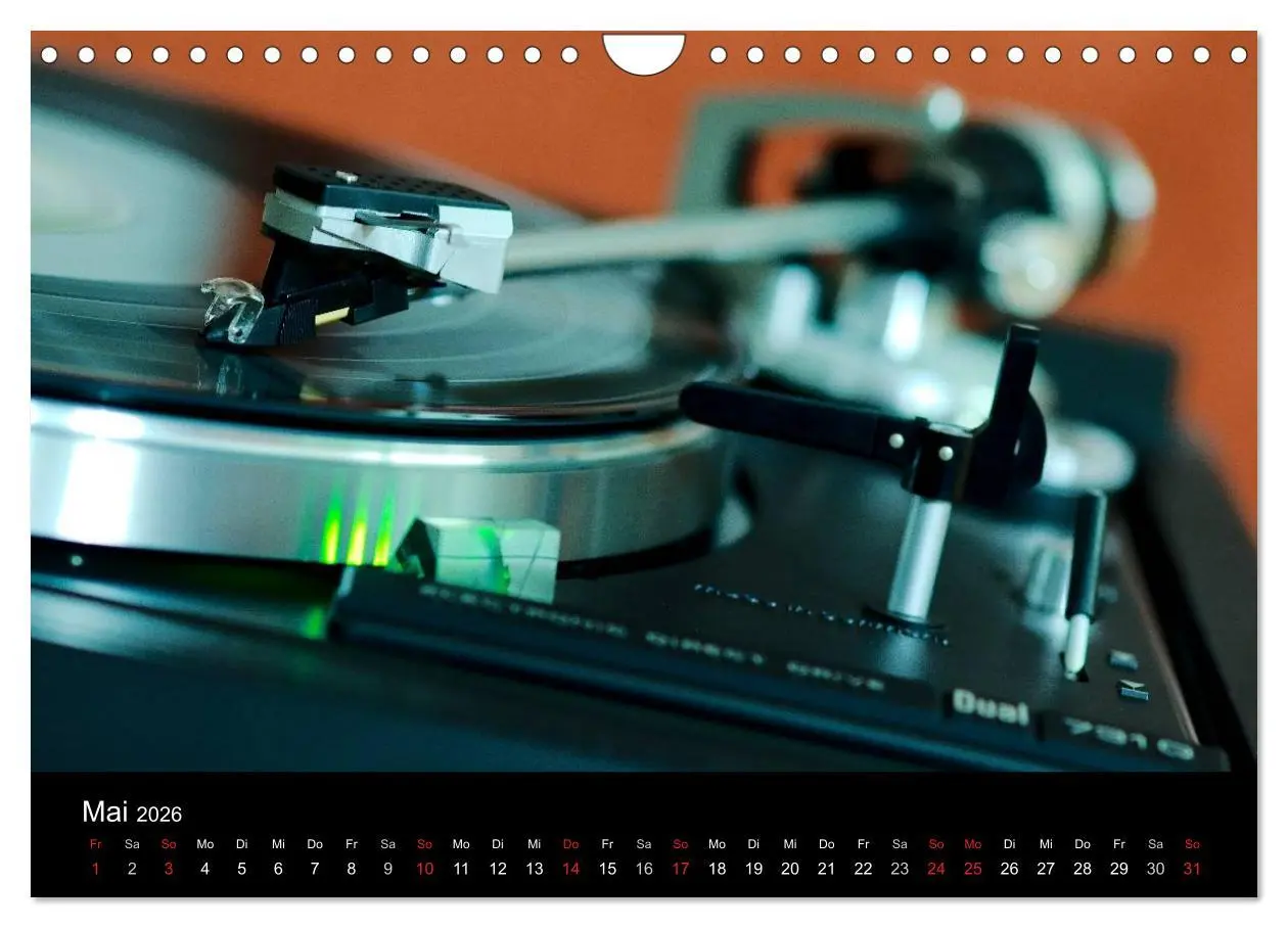 Bild: 9783516215977 | Vintage Turntables Made In Schwarzwald (Wandkalender 2026 DIN A4...