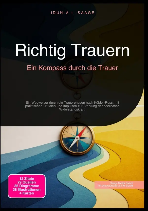 Cover: 9783565275977 | Richtig Trauern: Ein Kompass durch die Trauer | Idun A.I. Saage | Buch