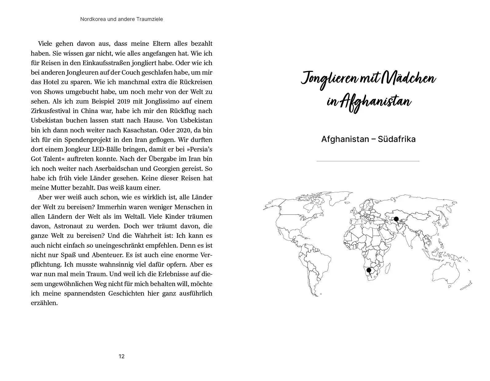 Bild: 9783742315977 | Nordkorea und andere Traumziele | Luca Pferdmenges | Taschenbuch