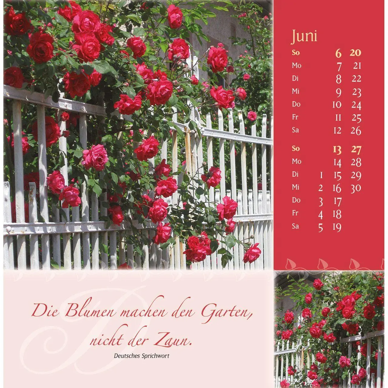 Bild: 9783754815977 | Rosenduft mit lieben Wünschen 2027 | Rosen-Postkarten-Kalender | 14 S.