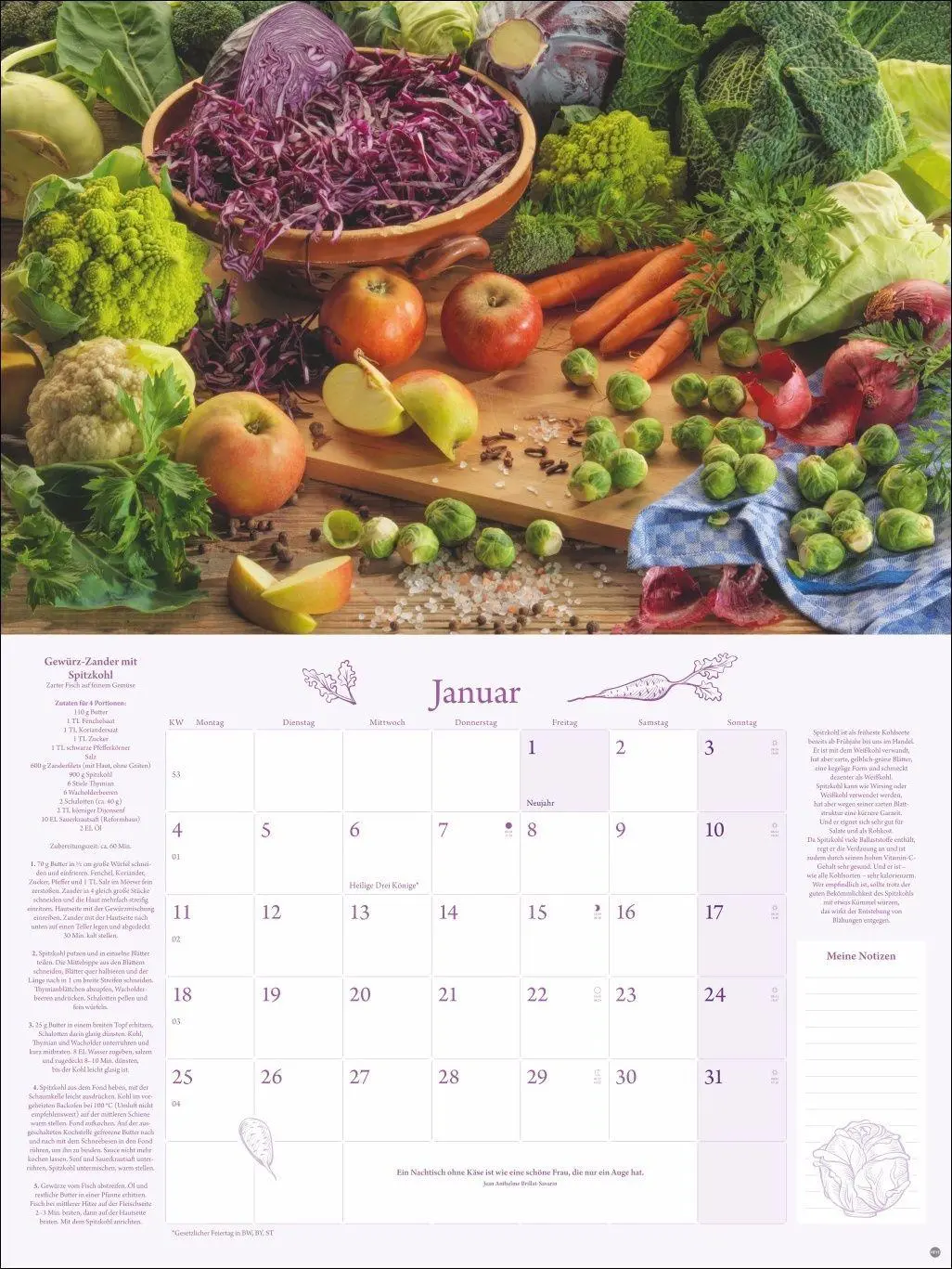 Bild: 9783756415977 | Küchenkalender Broschur XL 2027 | Heye | Kalender | 28 S. | Deutsch