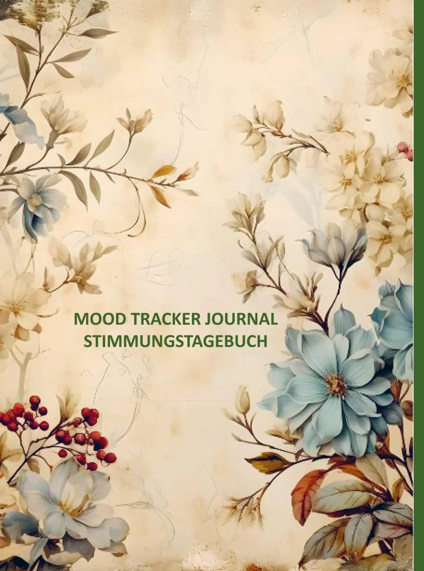 Cover: 9789403755977 | Mood Tracker Journal :Stimmungstagebuch | Sabrina J | Taschenbuch