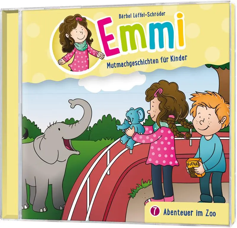 Cover: 4029856406077 | Abenteuer im Zoo | Emmi - Mutmachgeschichten für Kinder | Audio-CD