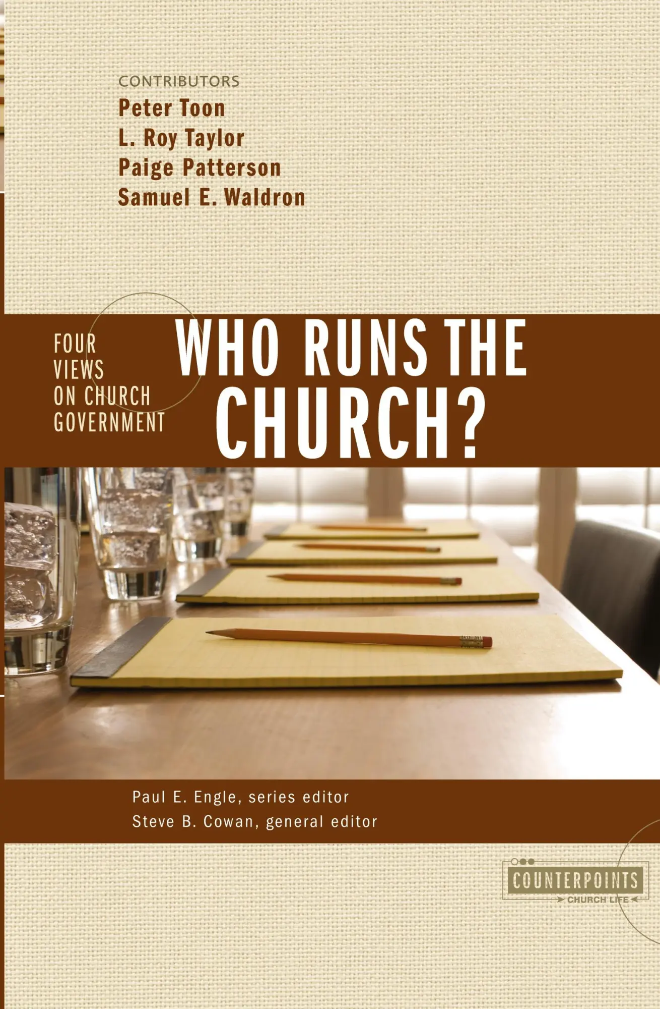 Cover: 9780310246077 | Who Runs the Church? | 4 Views on Church Government | Peter Toon