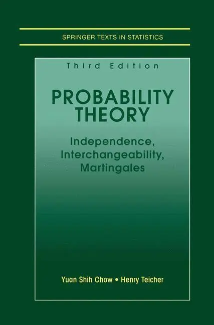 Bild: 9780387406077 | Probability Theory | Independence, Interchangeability, Martingales