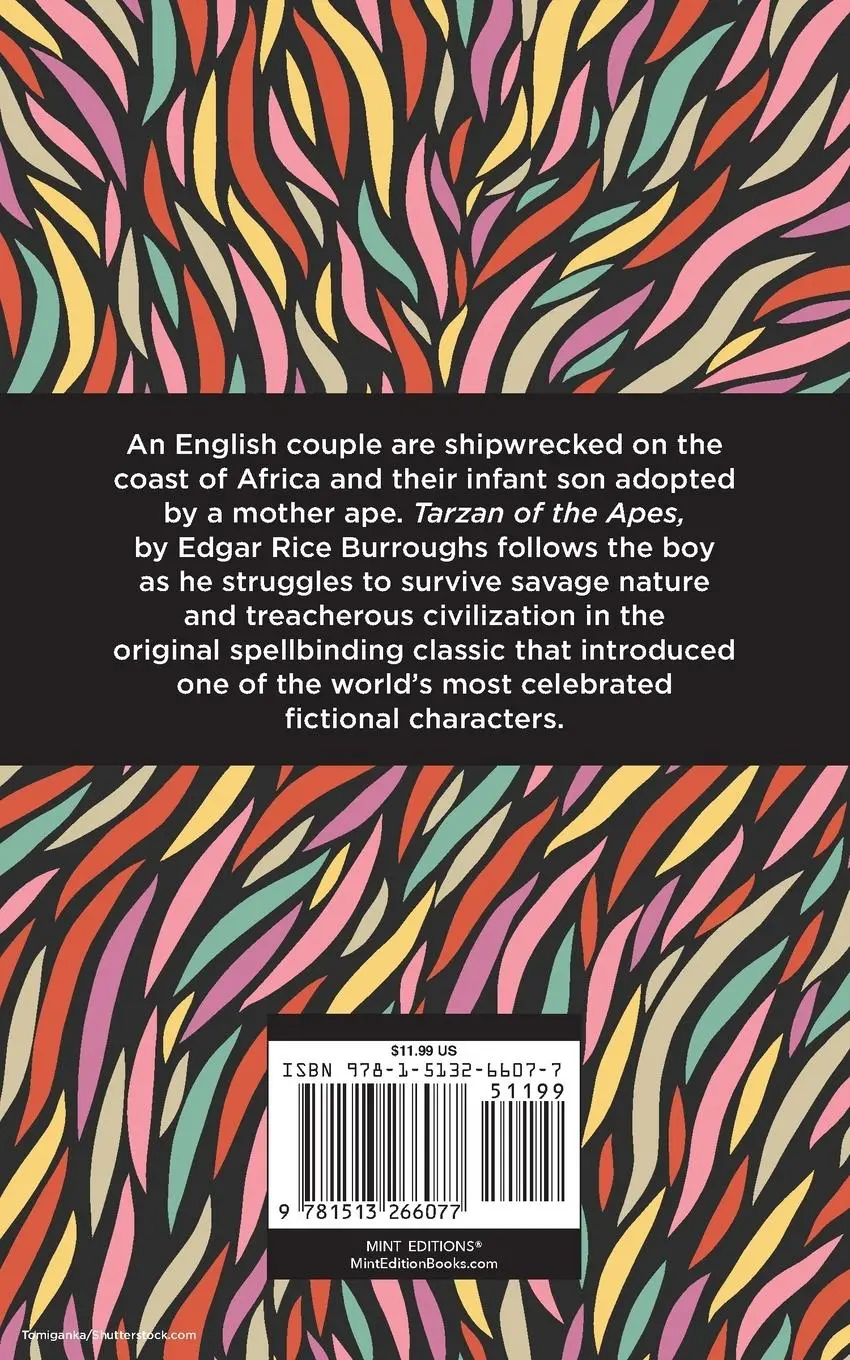 Rückseite: 9781513266077 | Tarzan of the Apes | Edgar Rice Burroughs | Taschenbuch | Englisch