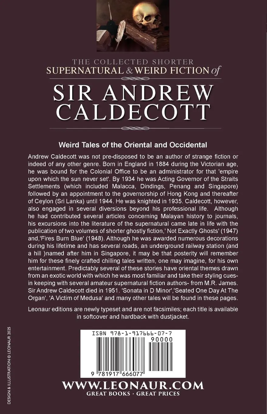 Rückseite: 9781917666077 | The Collected Supernatural and Weird Fiction of Sir Andrew Caldecott