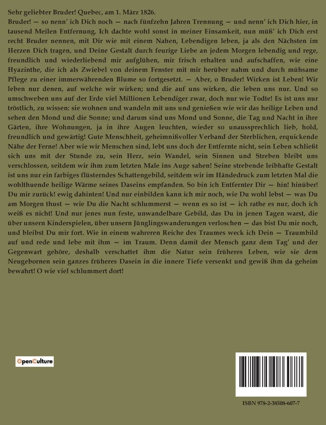 Rückseite: 9782385086077 | DER WALDBRAND | Leopold Schefer | Taschenbuch | 52 S. | Deutsch | 2022