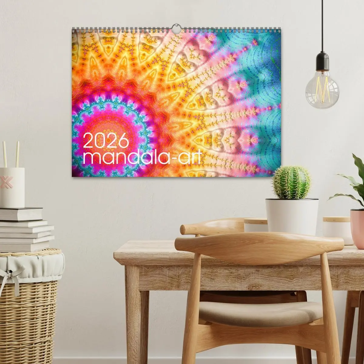 Bild: 9783457876077 | mandala-art (Wandkalender 2026 DIN A3 quer), CALVENDO Monatskalender
