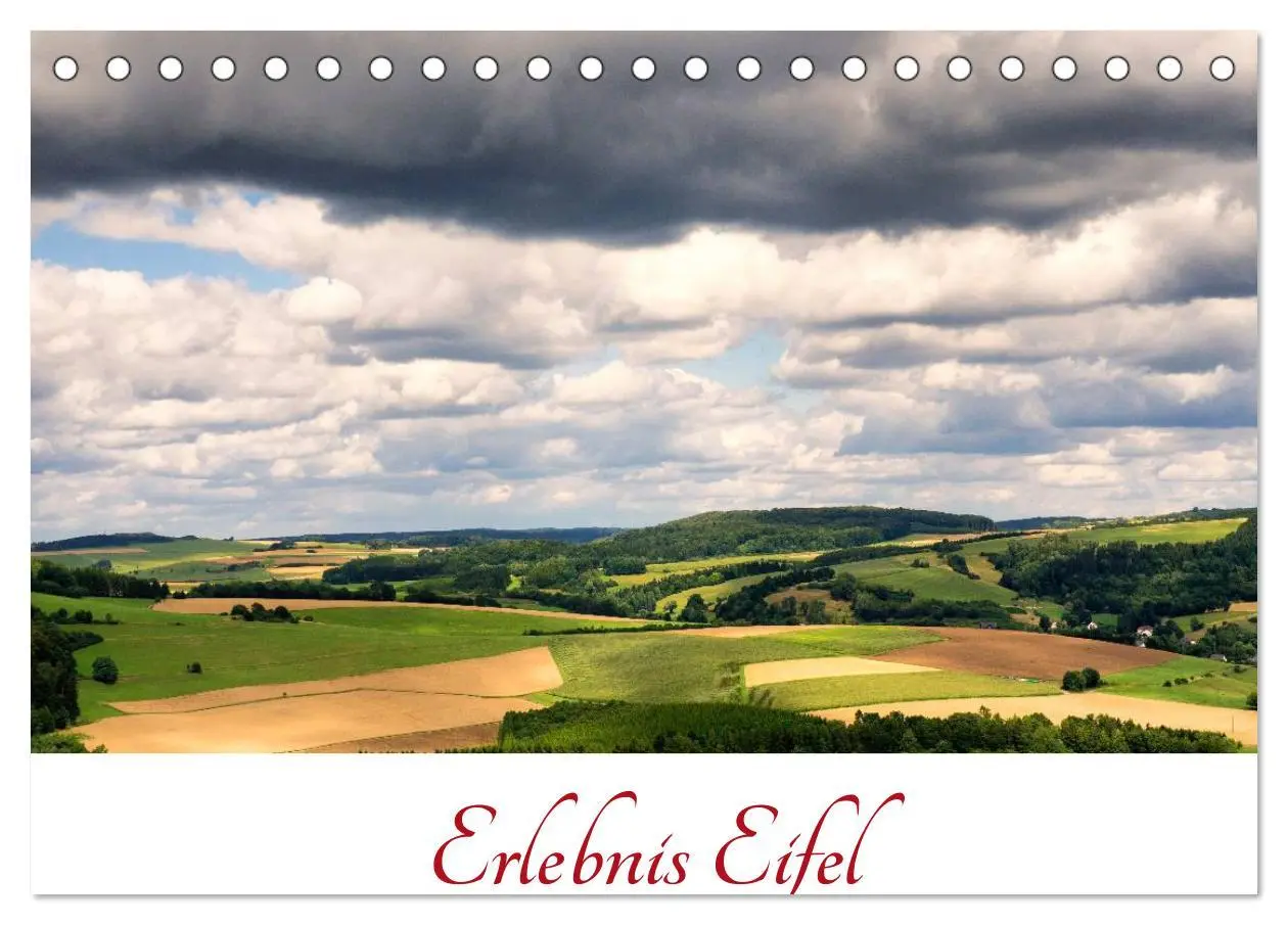 Cover: 9783516036077 | Erlebnis Eifel (Tischkalender 2026 DIN A5 quer), CALVENDO...