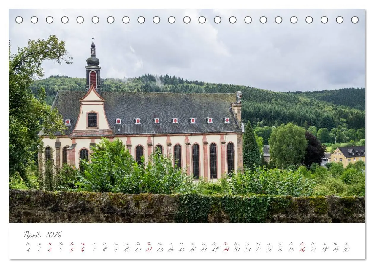 Bild: 9783516036077 | Erlebnis Eifel (Tischkalender 2026 DIN A5 quer), CALVENDO...