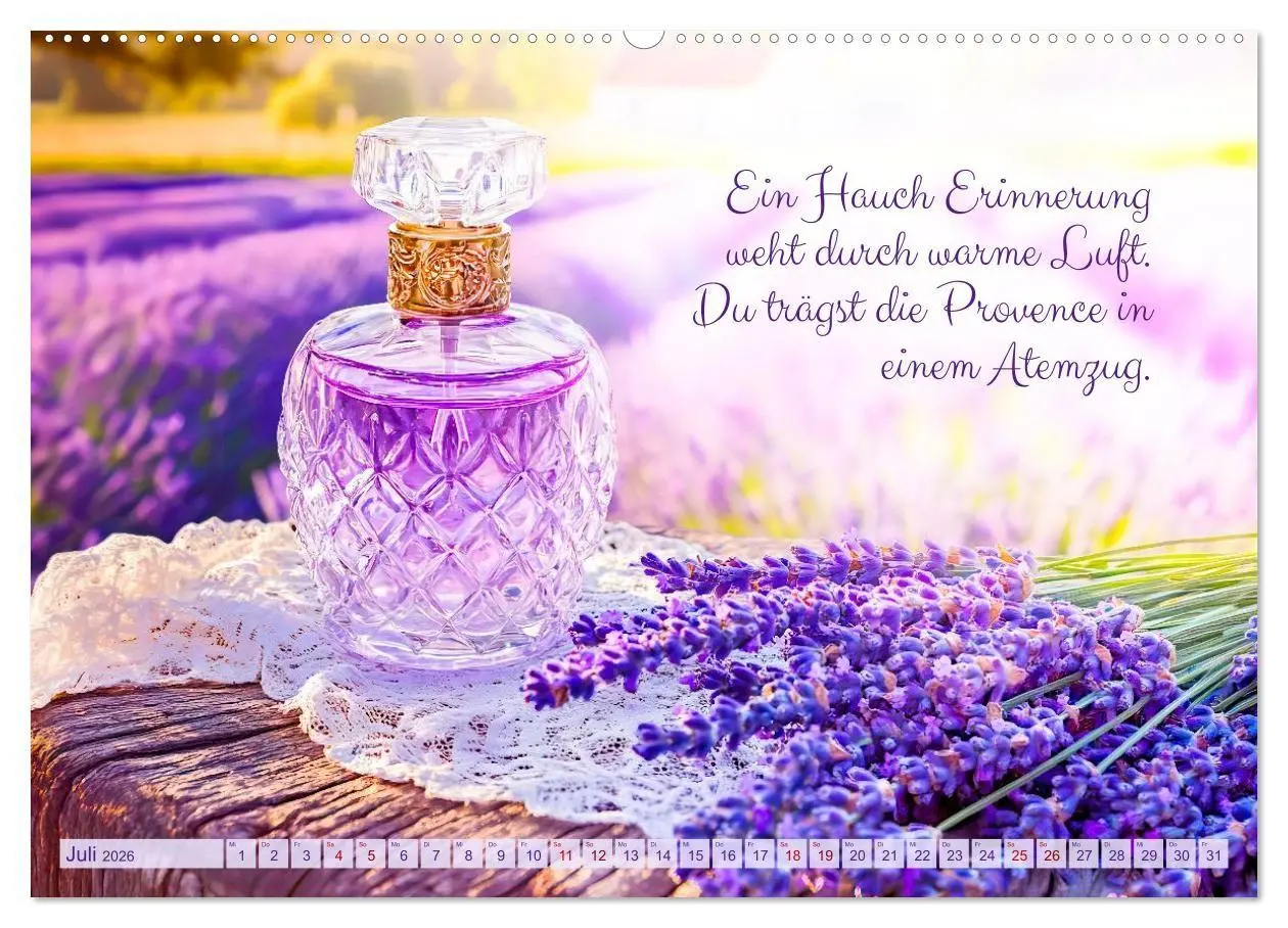 Bild: 9783516656077 | Im Duft des Lavendels - Mit Achtsamkeit durchs Leben (Wandkalender...