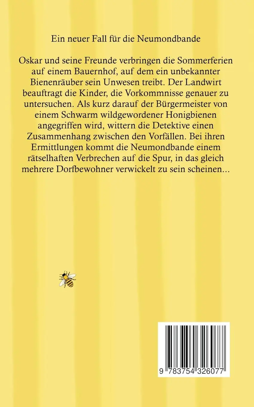 Rückseite: 9783754326077 | Der Bienenbeißer | Bernhard Hanebutt | Taschenbuch | Paperback | 2021