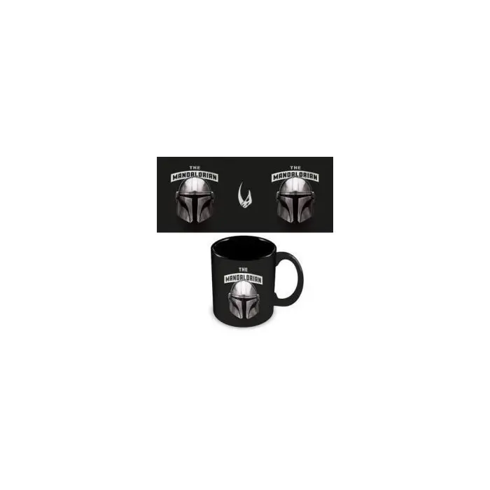 Tasse Star Wars Mandalorian (Beskar Helmet) Black