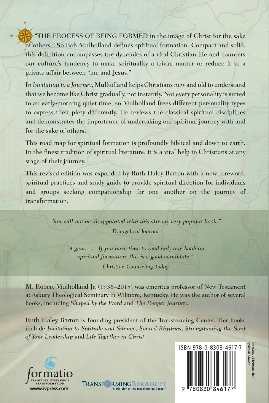 Rückseite: 9780830846177 | Invitation to a Journey | A Road Map for Spiritual Formation | Jr.