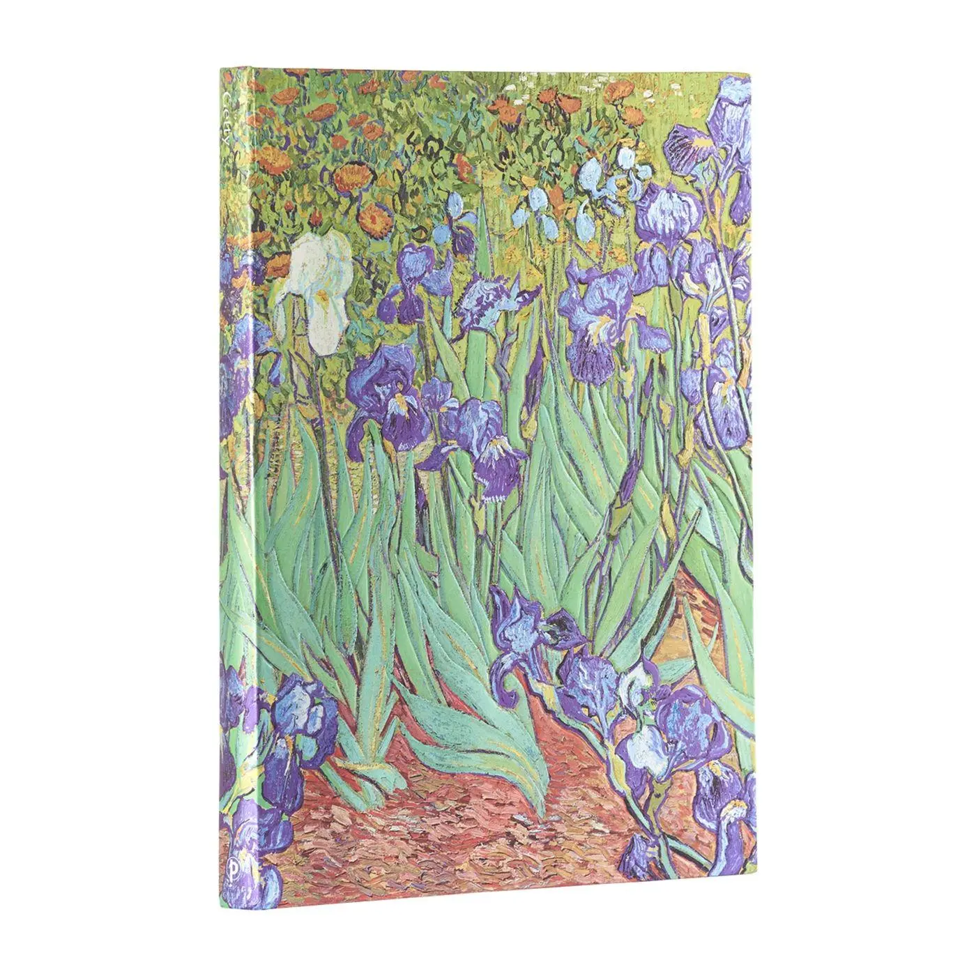 Cover: 9781439796177 | Van Gogh's Irises Grande Hardback Sketchbook (Elastic Band Closure)