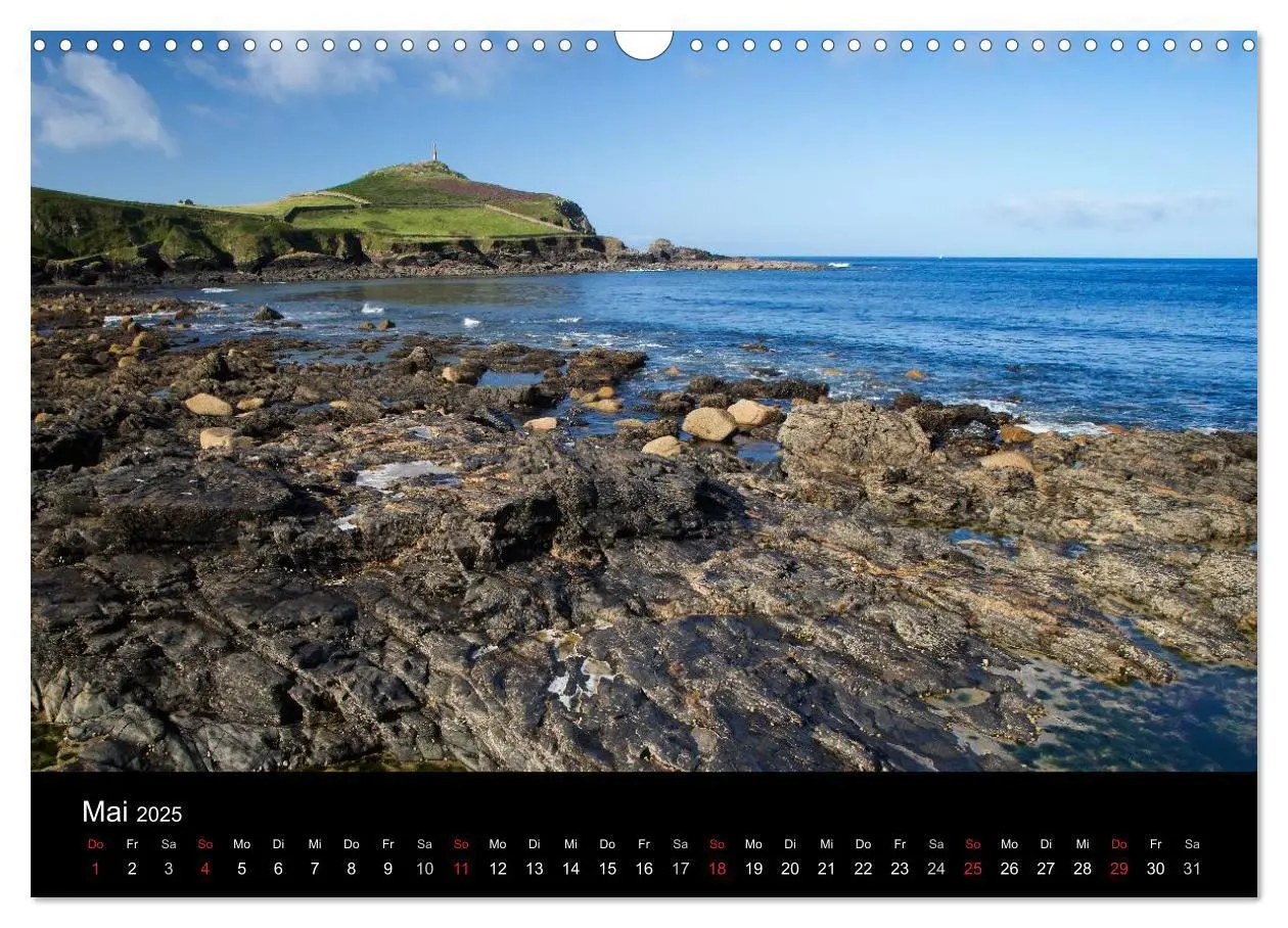 Bild: 9783435606177 | Cornwall von Tony Mills (Wandkalender 2025 DIN A3 quer), CALVENDO...
