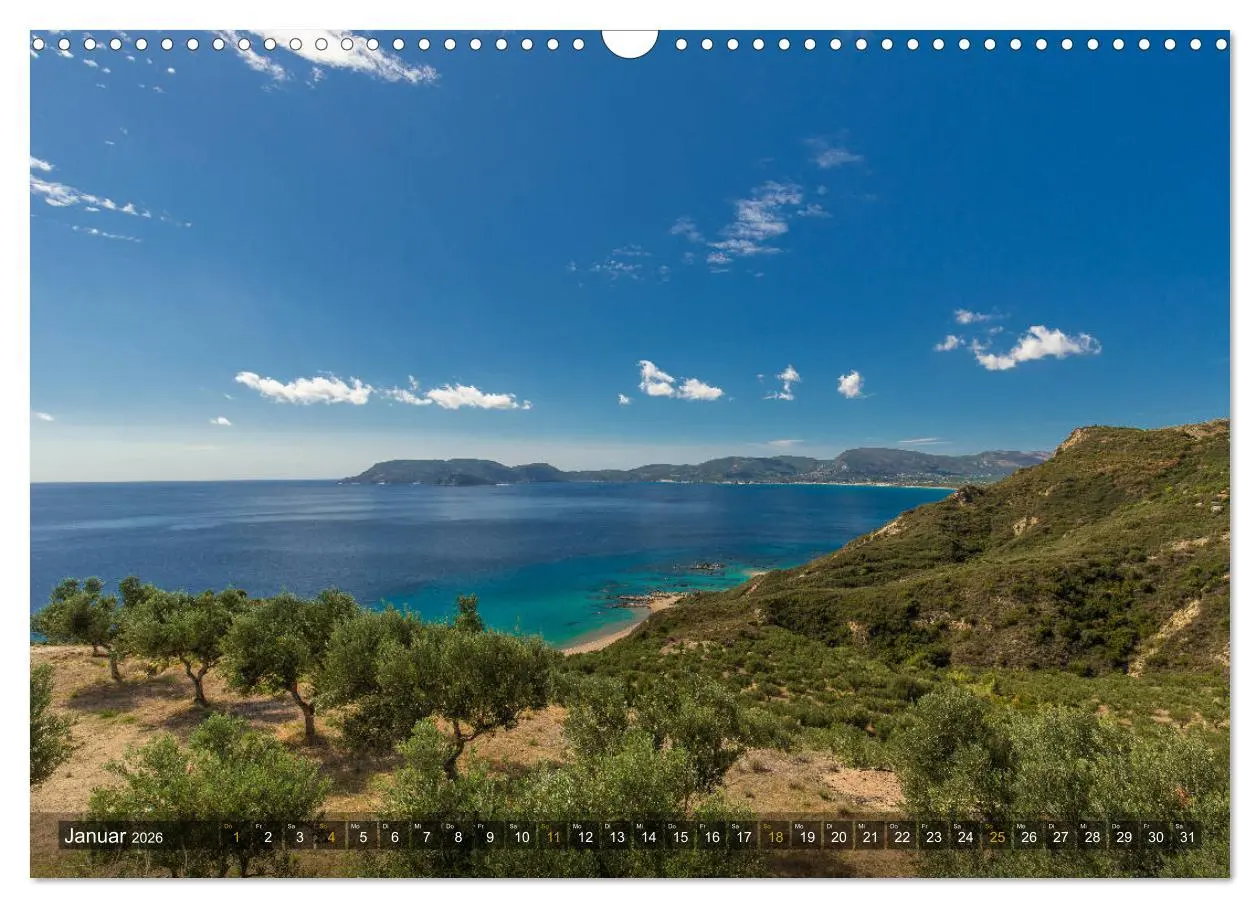 Bild: 9783457866177 | Zakynthos - Griechische Idylle im Ionischen Meer (Wandkalender 2026...