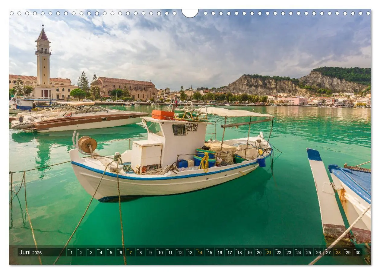 Bild: 9783457866177 | Zakynthos - Griechische Idylle im Ionischen Meer (Wandkalender 2026...