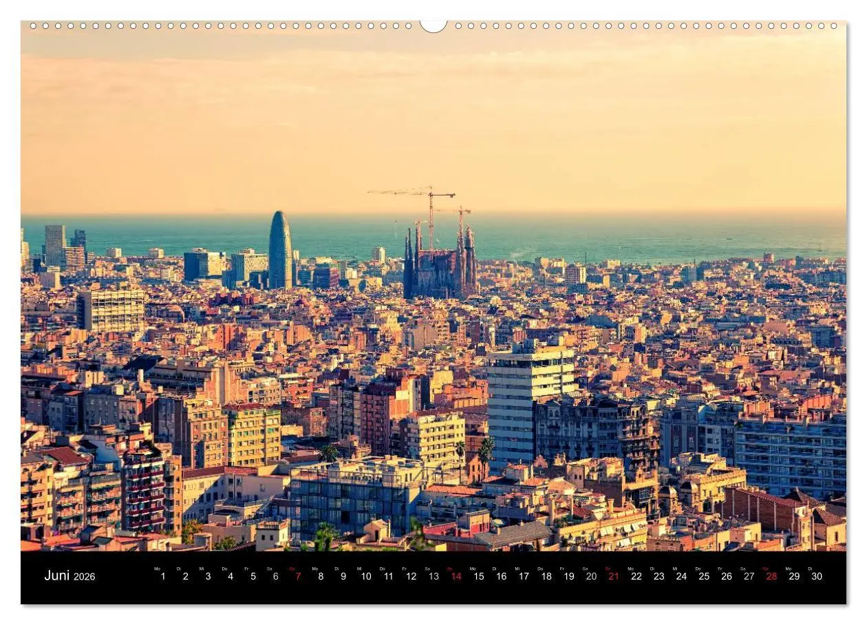 Bild: 9783516196177 | Barcelona - Stadtansichten (Wandkalender 2026 DIN A2 quer),...