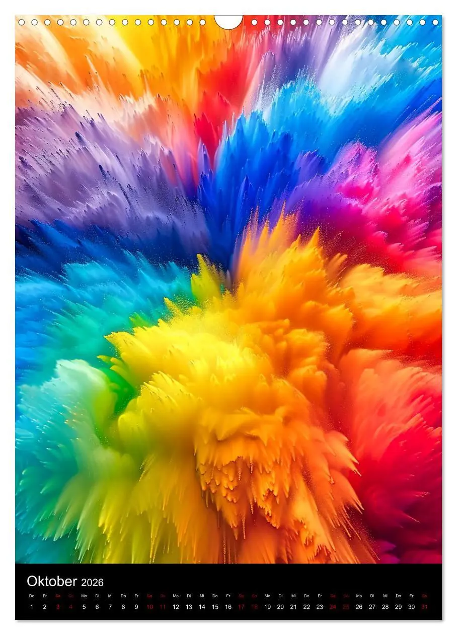 Bild: 9783516266177 | Tanz der Farben - Bunt durch das Jahr (Wandkalender 2026 DIN A3...