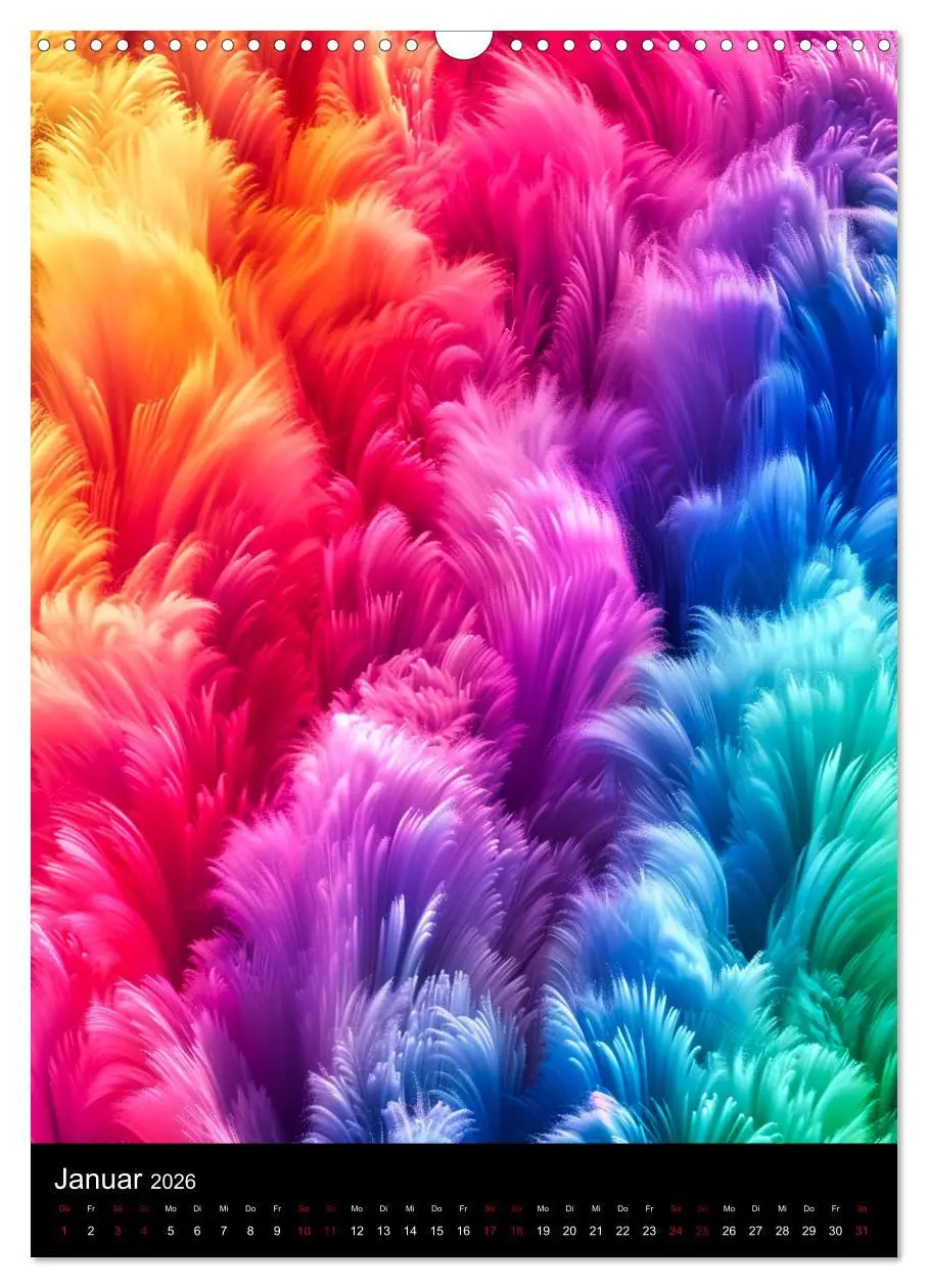 Bild: 9783516266177 | Tanz der Farben - Bunt durch das Jahr (Wandkalender 2026 DIN A3...