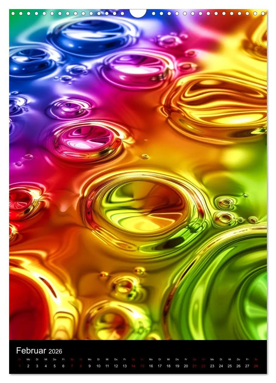 Bild: 9783516266177 | Tanz der Farben - Bunt durch das Jahr (Wandkalender 2026 DIN A3...