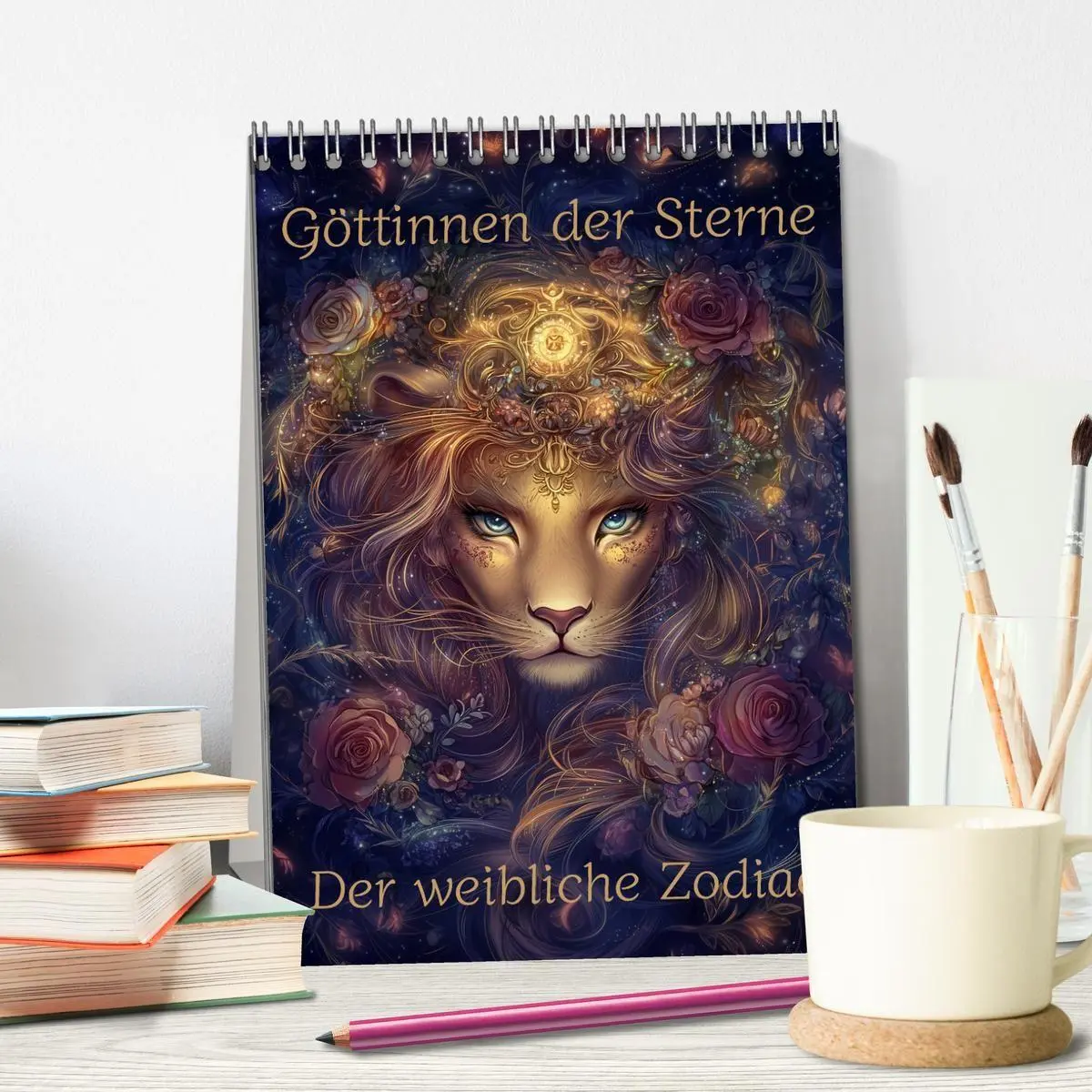 Bild: 9783516646177 | Göttinnen der Sterne - der weibliche Zodiac (Tischkalender 2026 DIN...