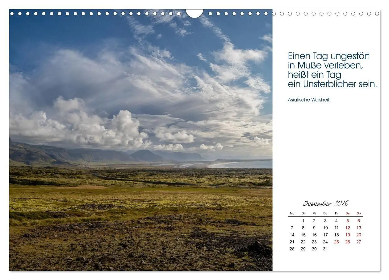 Bild: 9783516716177 | Insel der Elemente - Island in Bildern und Gedanken (Wandkalender...