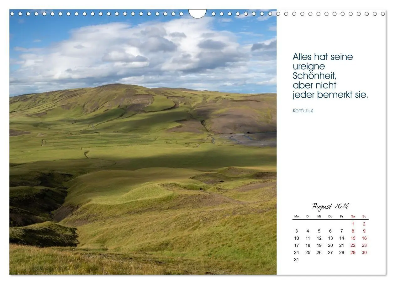 Bild: 9783516716177 | Insel der Elemente - Island in Bildern und Gedanken (Wandkalender...