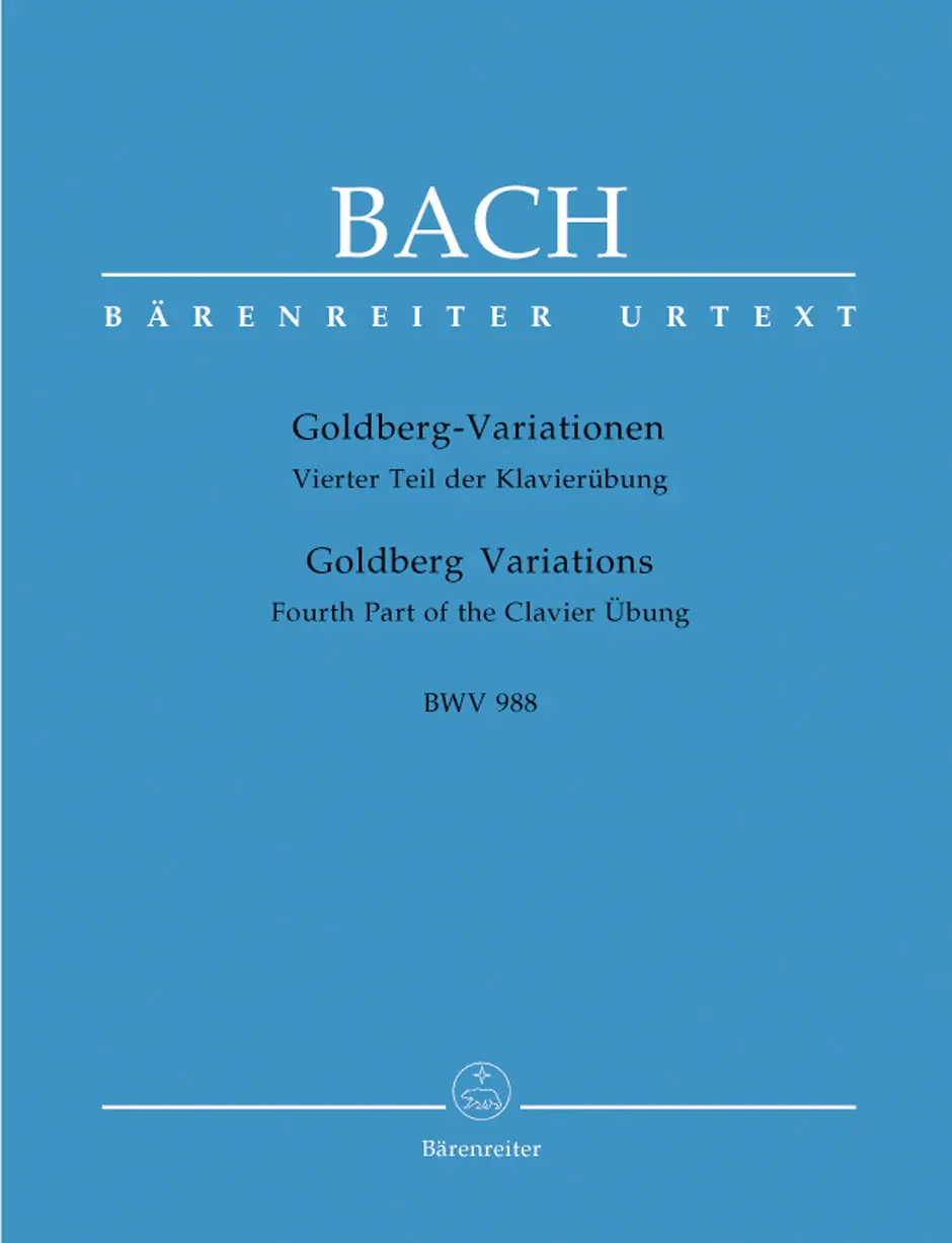 Cover: 9790006466177 | Goldberg-Variationen BWV 988 | Johann S Bach | Broschüre | 48 S.