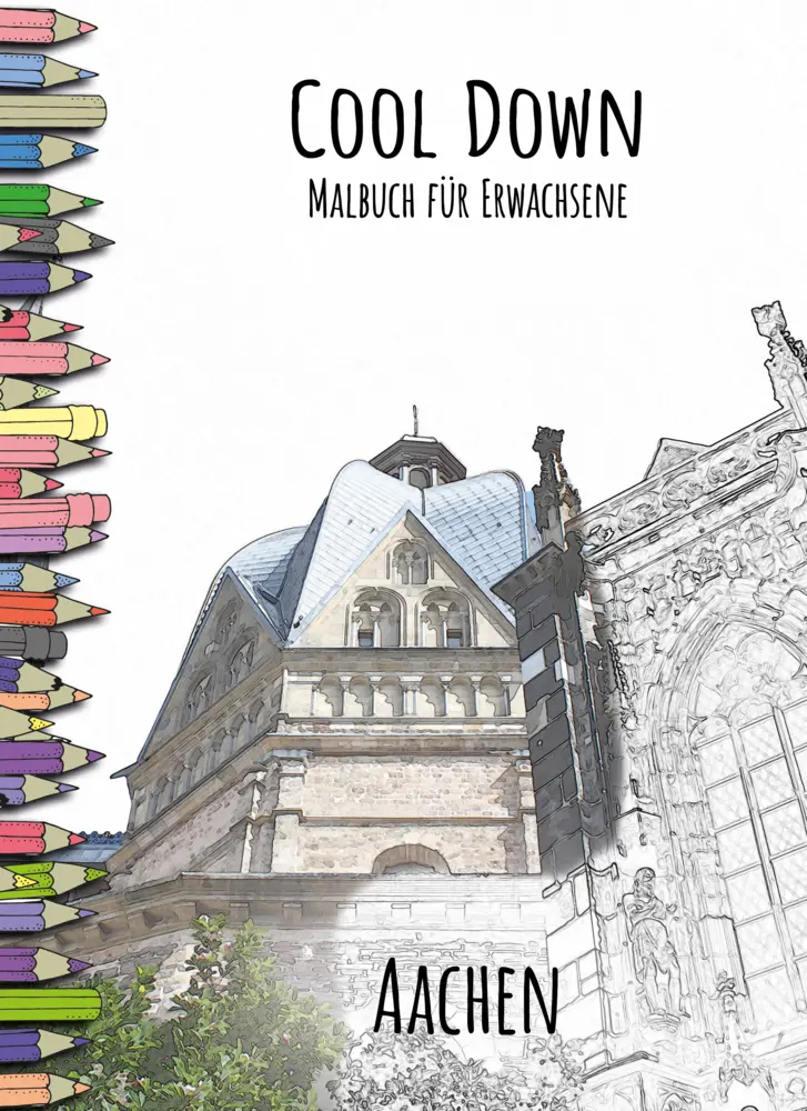 Cover: 4260068866277 | Cool Down Malbuch für Erwachsene: Aachen | York P. Herpers | Buch